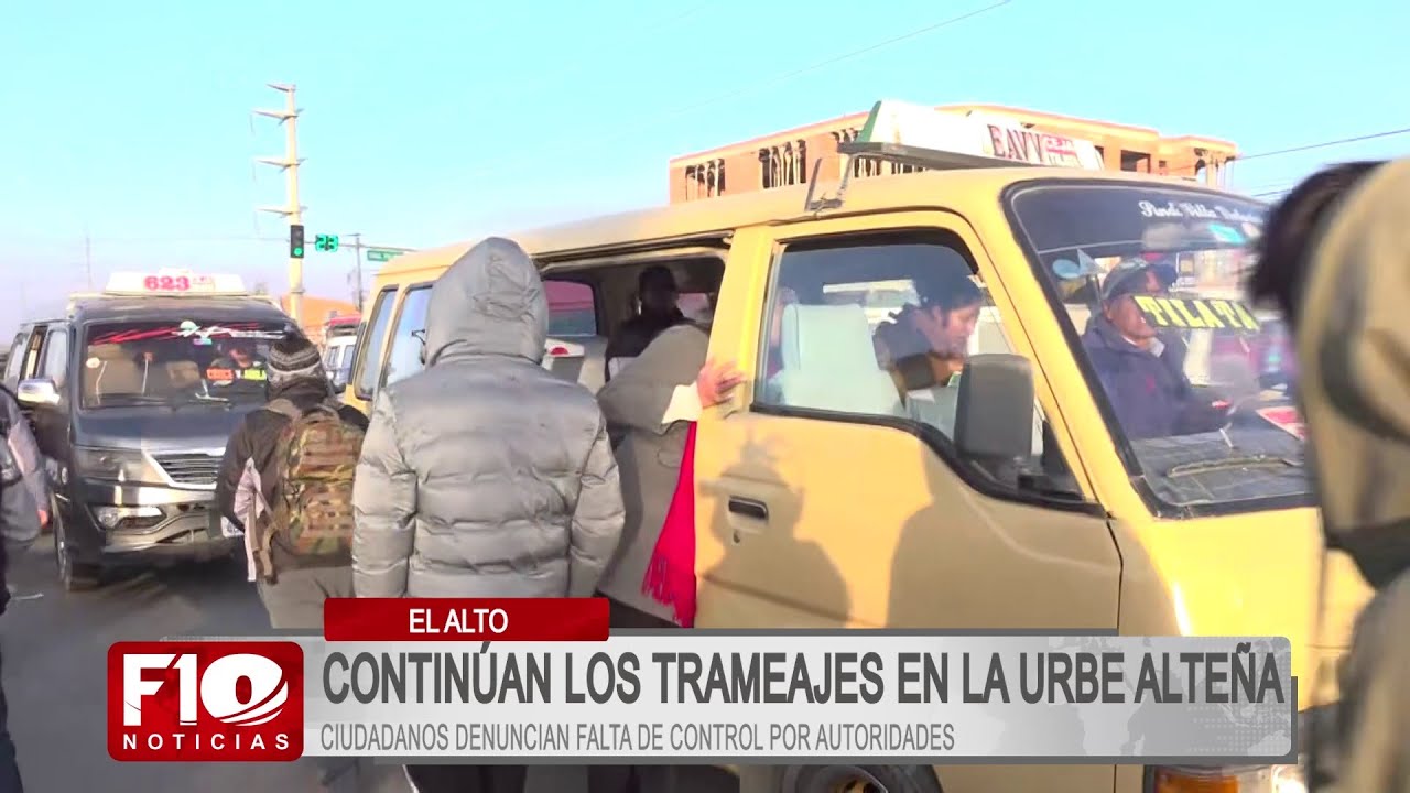 Denuncias por trameaje en la zona de Tilata