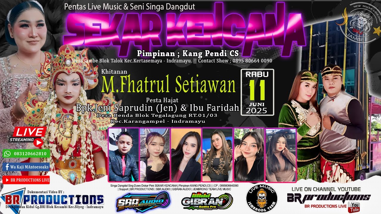 🔴[LIVE SIANG] NEW SEKAR KENCANA (KHITANAN M.FHATRUL SETIAWAN) ROAD SHOW TEGALAGUNG || 11 JUNI 2025
