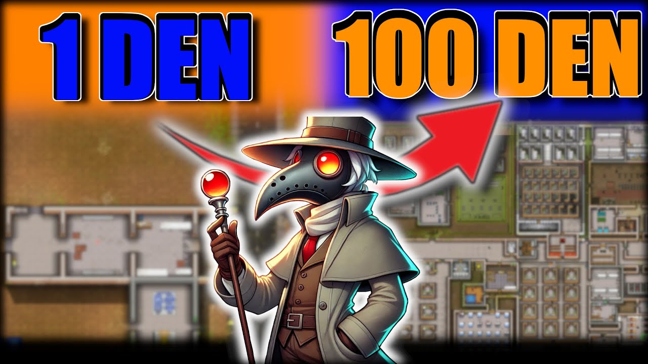 100 DNÍ v Prison Architect: Co vše se pokazilo?🧱🔥