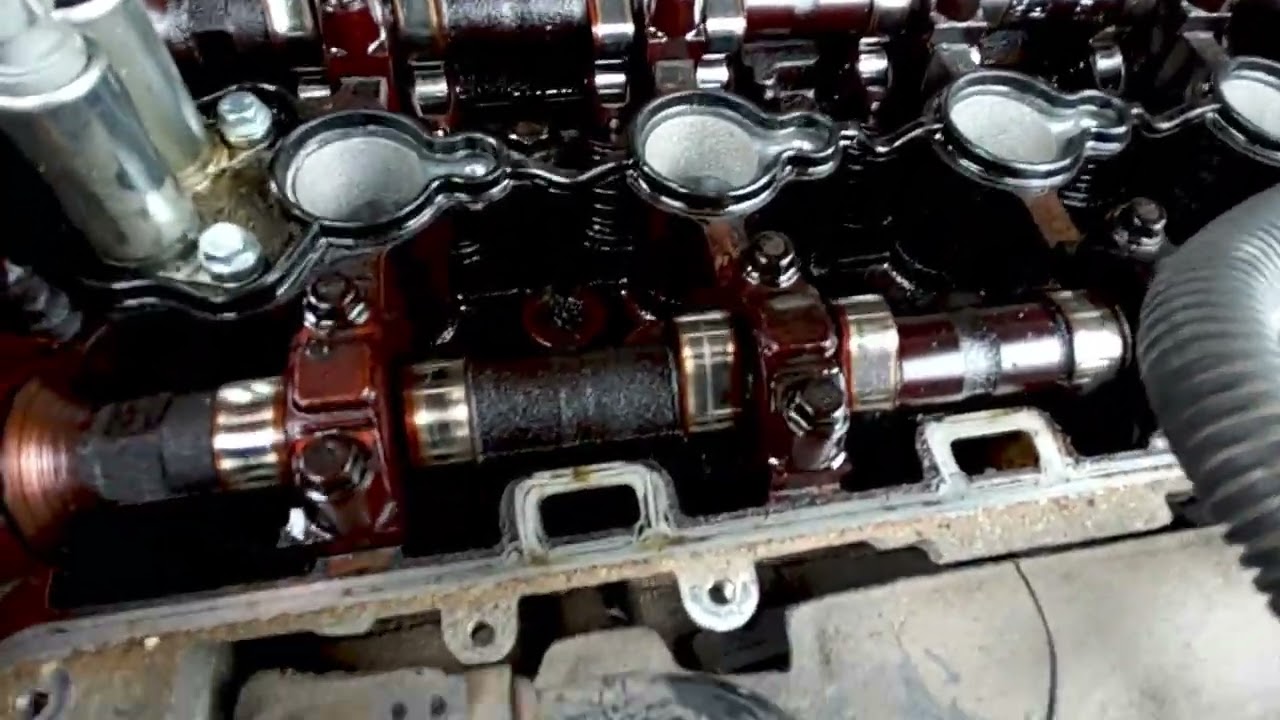 Equinox, bad timing chain. This camera inspection proves the engine will live to see another day!
