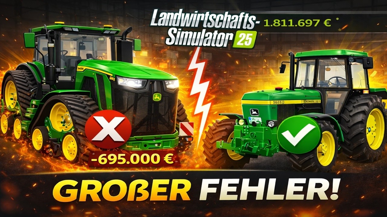 LS25 Anf&auml;nger Guide &ndash; 10 Fehler die dich Geld kosten