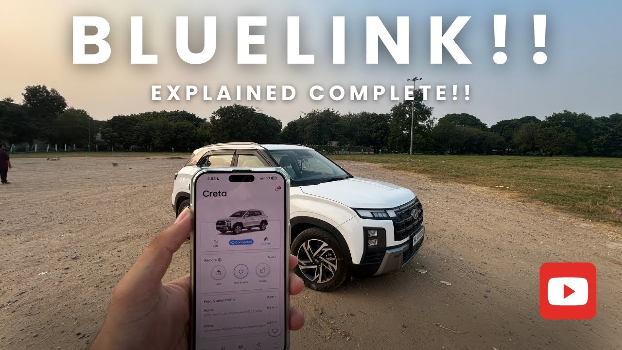 Is blue link useful? - Hidden features of New Creta!! - Blue link explained complete!!