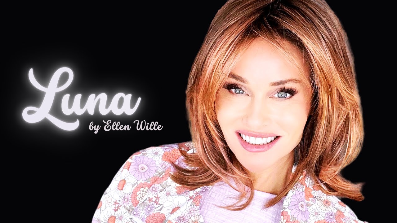 Ellen Wille LUNA Wig Review & UNBOXING | WOW! ROSEWOOD BROWN SHADED! | SIMILAR styles! | STYLING!