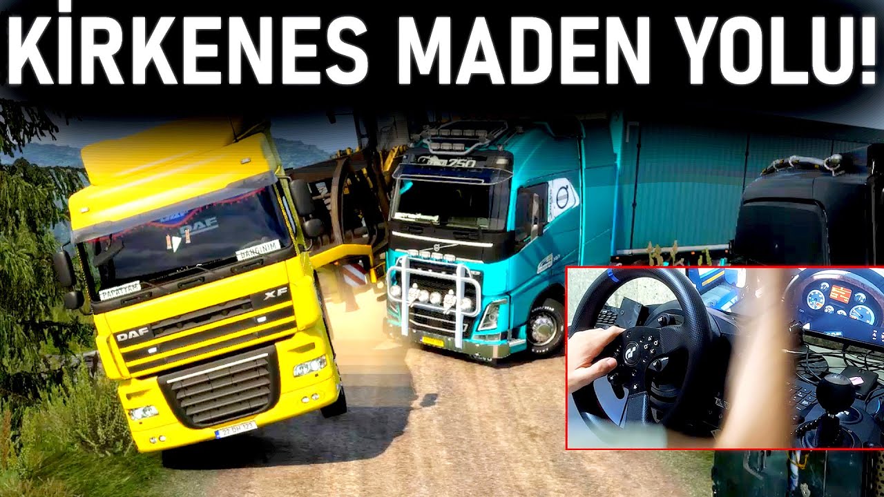 KÜFÜRBAZ ETTİLER! (SİNİR OLDUM) - KİRKENES MADEN YOLU - ETS 2 MP ProMods T300RS GT