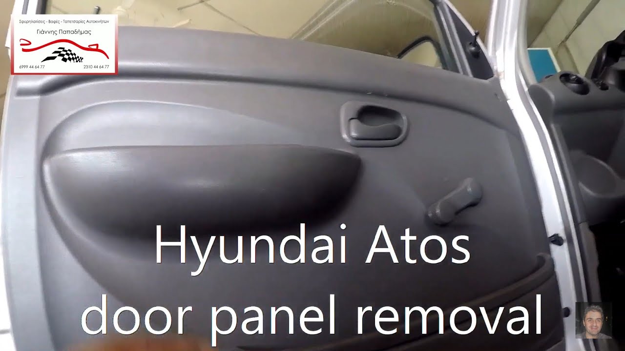 Hyundai Atos  door panel removal
