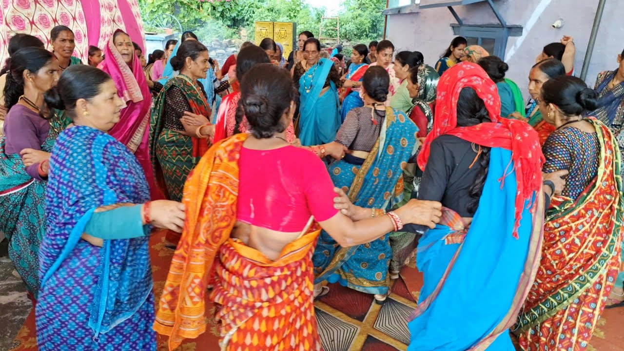 झोङा प्रेमियों के लिए झोङा Dhyari बुजुर्ग महिलाओं ने की शुरूवात | Hayat pahadi almora wale | #jhoda