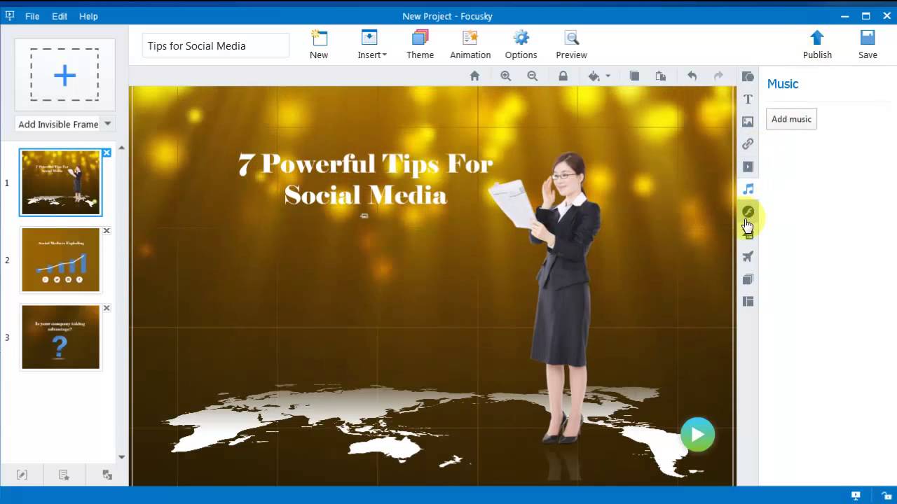 Best Free Presentation Software for Mac Focusky Attracts potential Readers