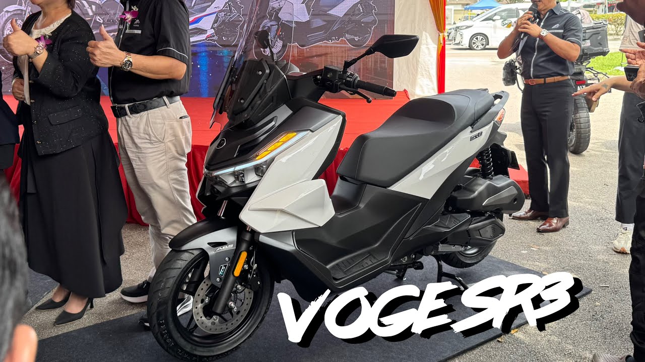 SKUTER 250 PALING MURAH 2025 TAPI ADA DNA BMW | VOGE SR3