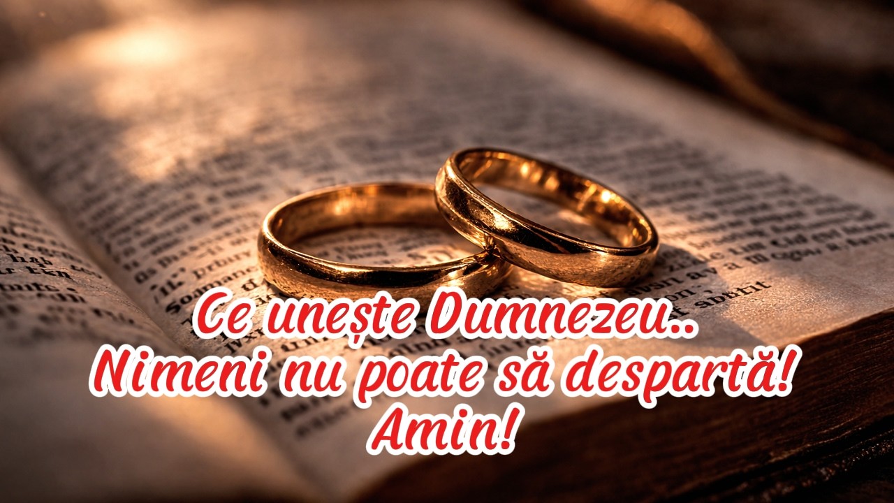 Dă-ne binecuvântarea Ta, Doamne! Revars-o peste noi! [Muzică religioasă despre căsătorie]