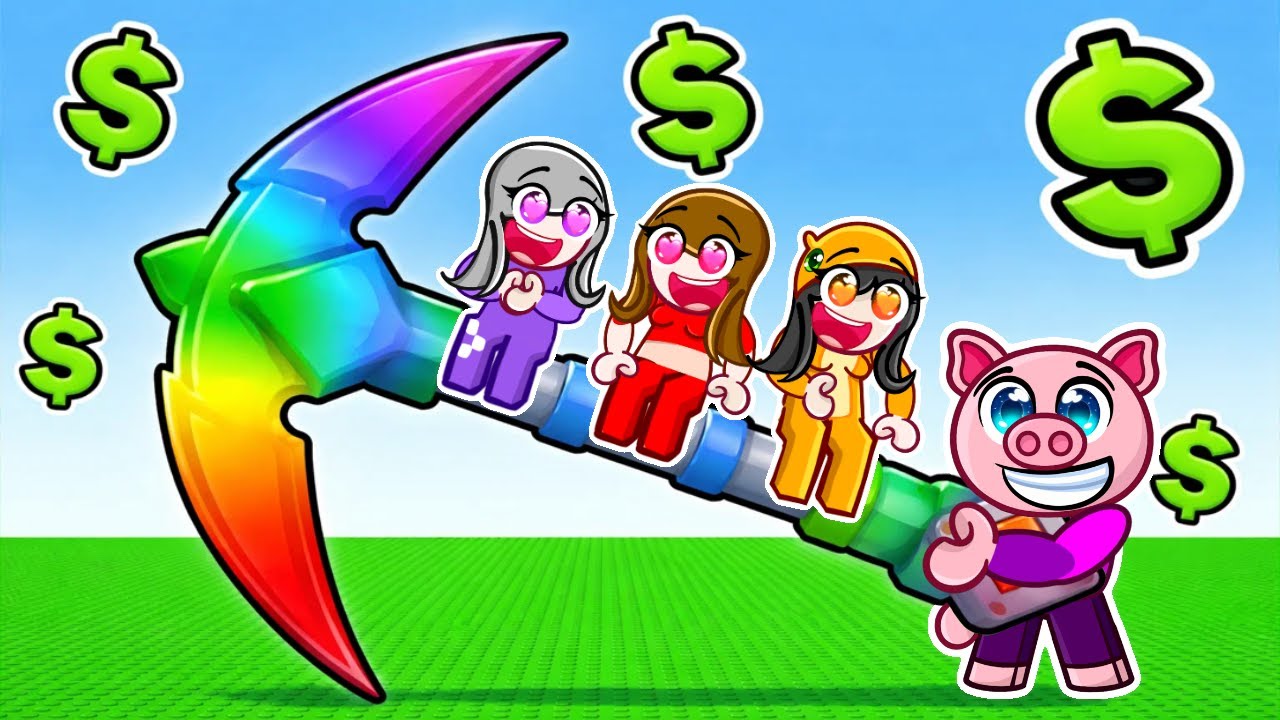 Utrácím 954,434,432 Kč za NEJVÍC OP KRUMPÁČ abych měl RIZZ na HOLKY v Robloxu!