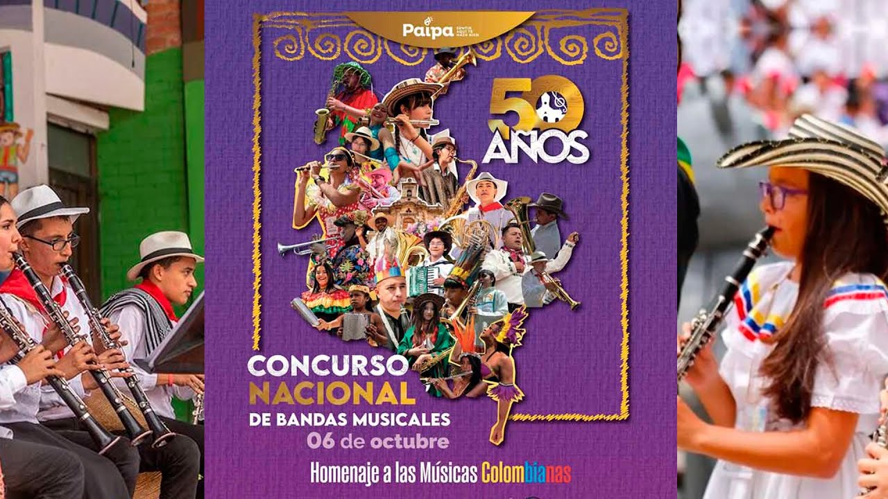 50 CONCURSO NACIONAL DE BANDAS. PAIPA BOYACA. 2024 6 DE OCTUBRE. JORNADA DE LA MAÑANA.