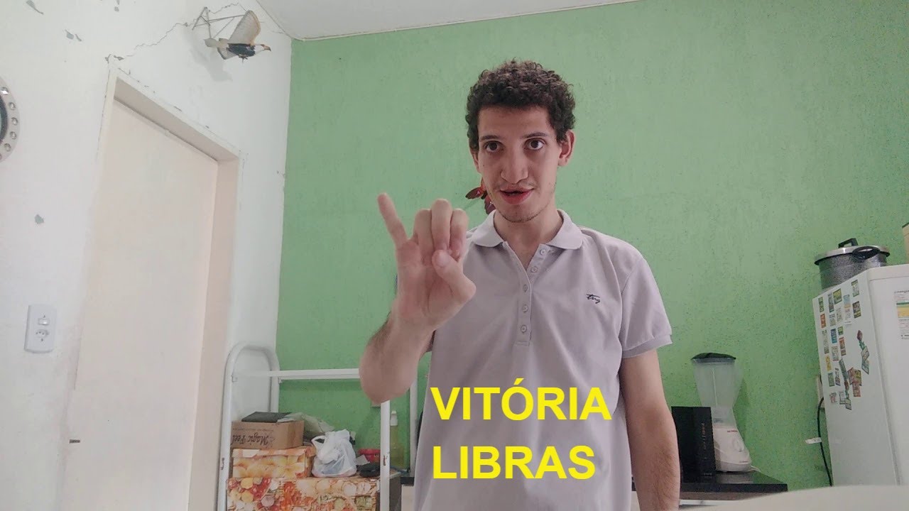Sinal de VITÓRIA em LIBRAS