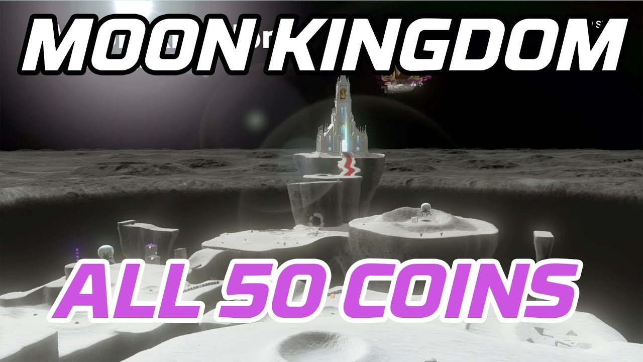 [Super Mario Odyssey] All Moon Kingdom Coins (50 purple local coins)