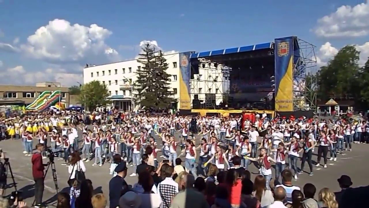 Змиев День победы 9 мая 2016 Лицей и Гимназия