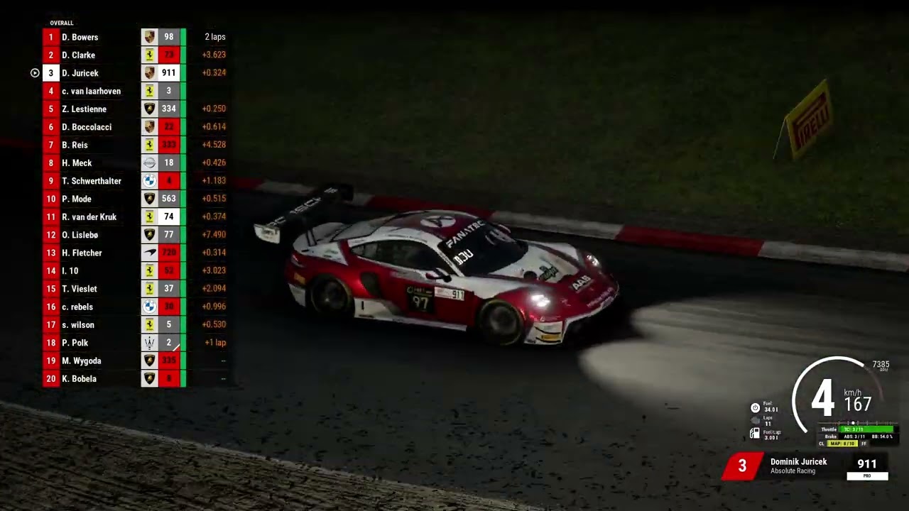 Inchidend in last lap - ACC Nurburgring Sprint