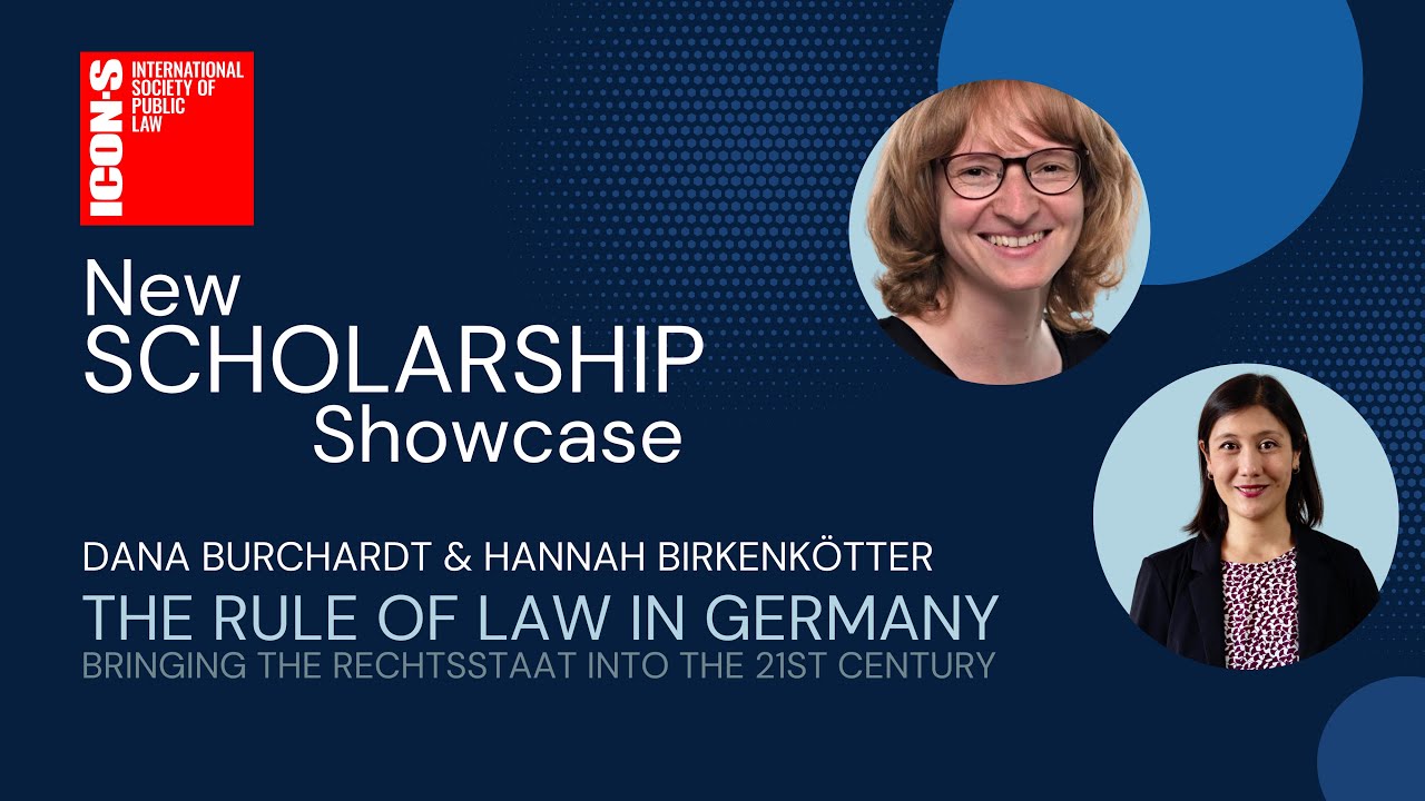 New Scholarship Showcase: The Rule of Law in Germany