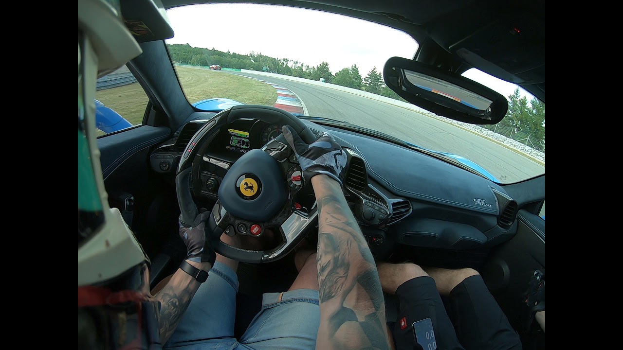 Masaryků okruh Brno 16.6.2021 Ferrari 458 Speciale