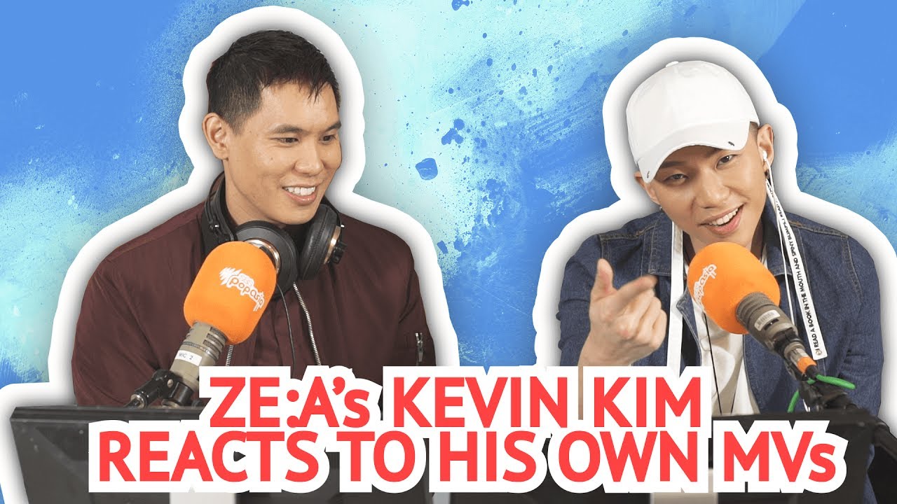 ZE:A's Kevin Kim Reacts to His Own K-pop Music Videos