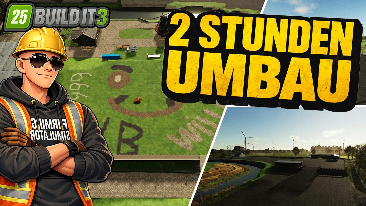 Wir bauen den Hof KOMPLETT um | LS25 Build It 3 Baufolge #06