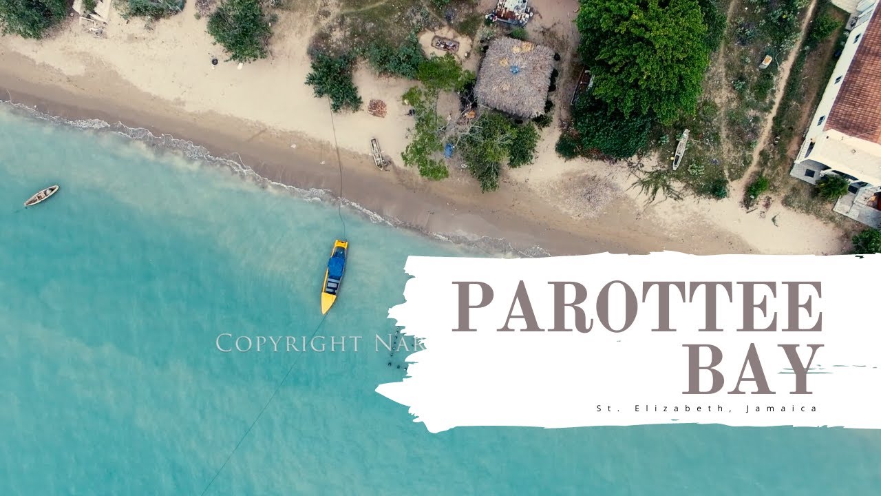 Stunning Jamaican Drone Footage : Parottee Bay Beach, St. Elizabeth