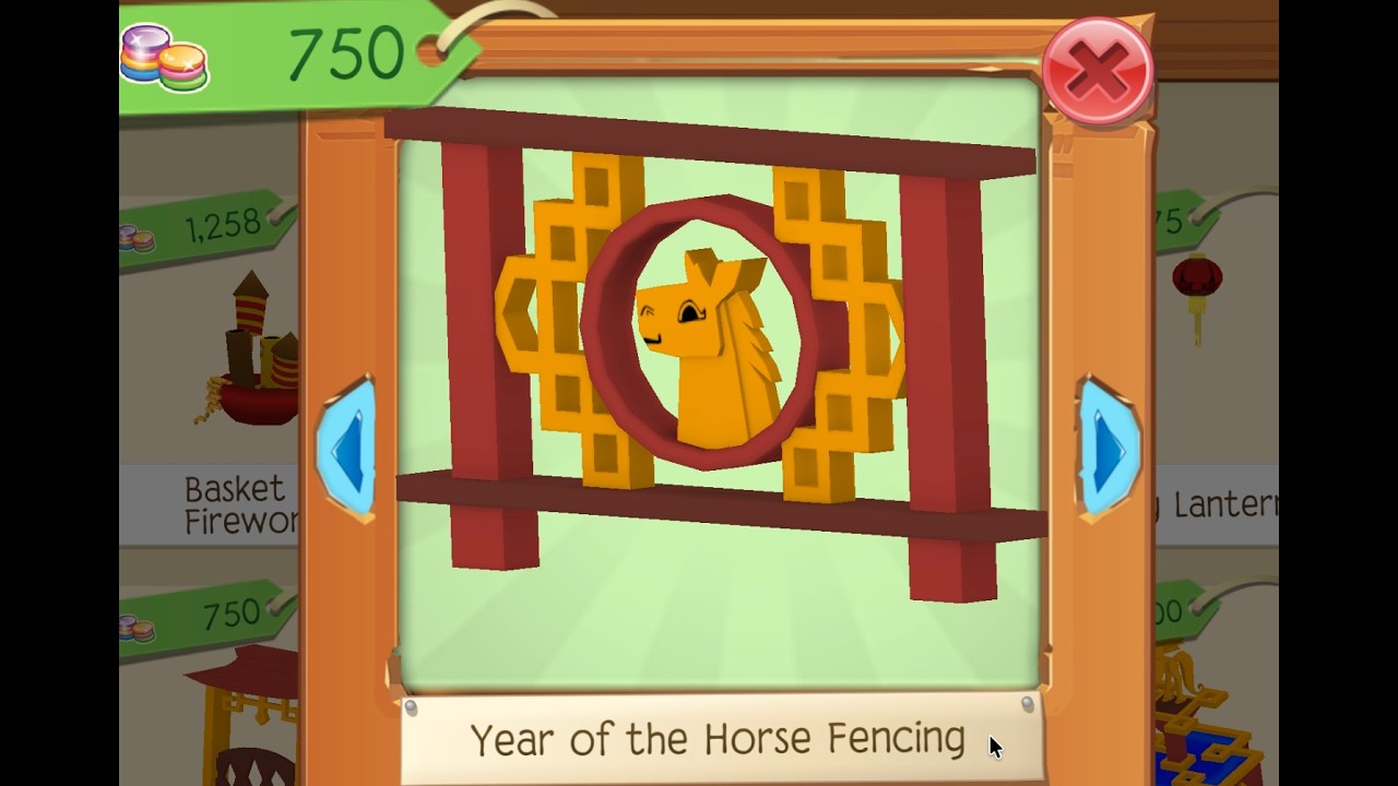 Animal Jam Year of the Horse