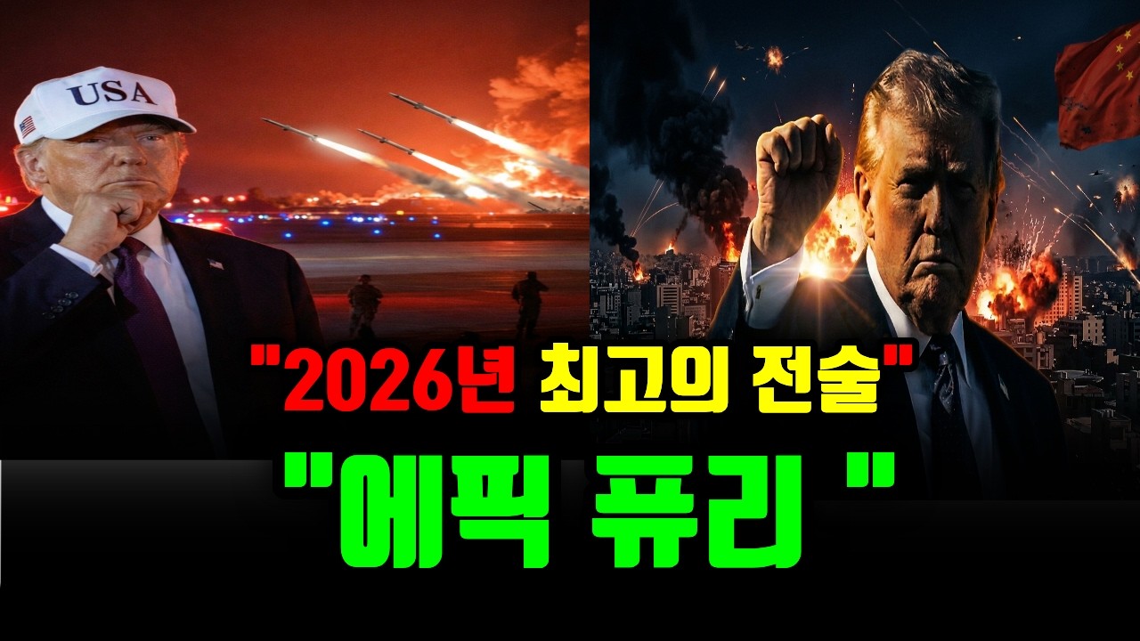 미국이 세계 1등인 이유를 보여주는 현대전에 최강전술 에픽퓨리