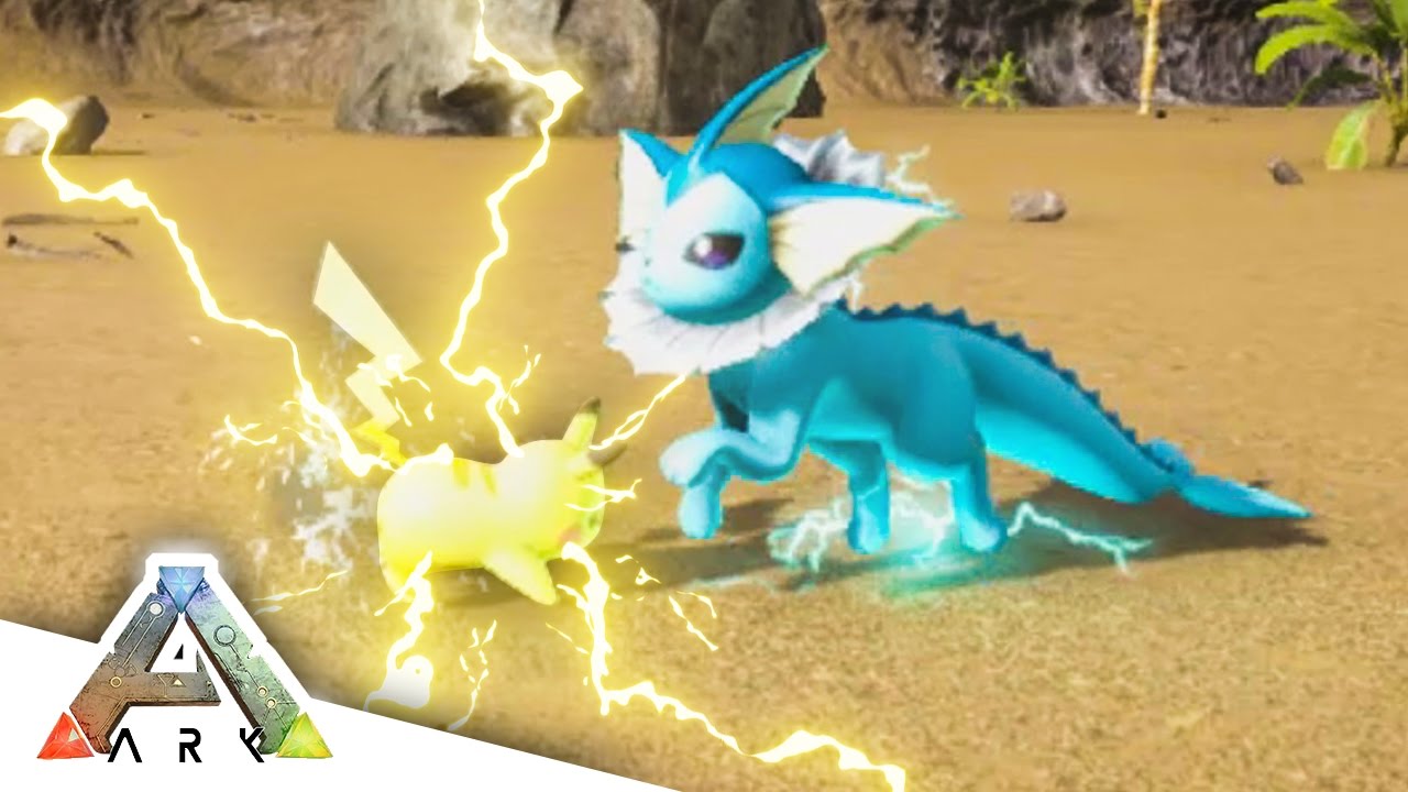 PIKACHU IS BEAST! - ARK SURVIVAL EVOLVED POKEMON MOD #14