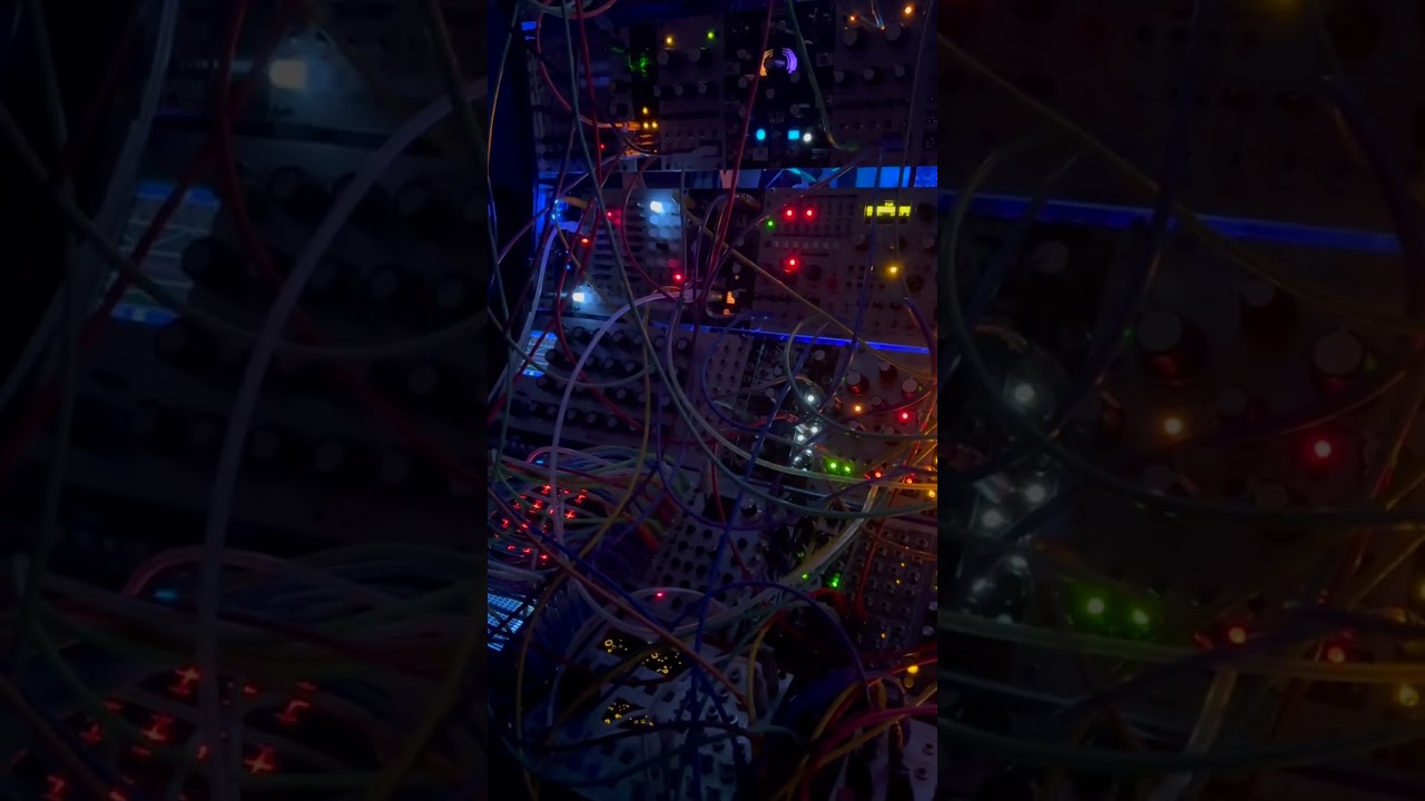 Modular synth ambient #synth#electronic #ambientmusic #modularsynth #modularsynthesizer #atmosphere