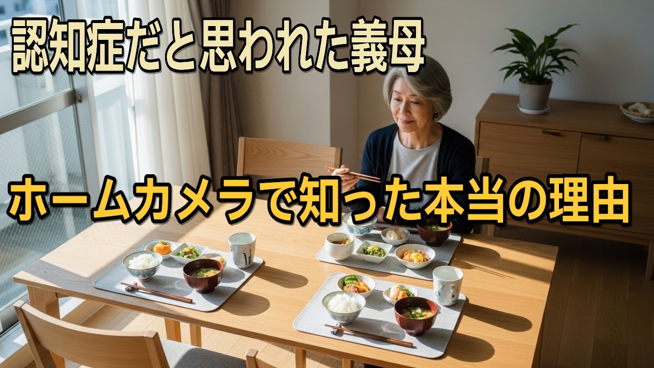 一人暮らしの義母が、毎日三人分のごはんを用意していた理由