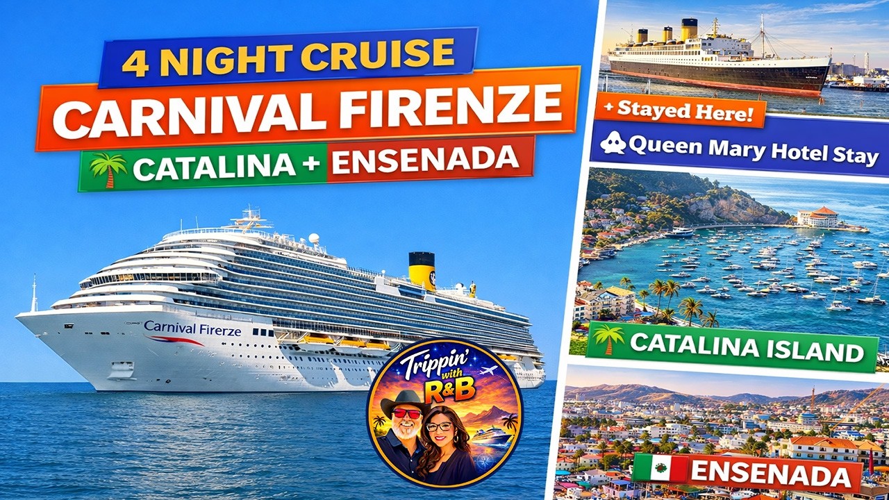 Carnival Firenze 4 night Baja Mexico Cruise, Catalina Island and Ensenada Mexico.
