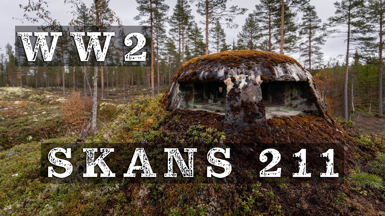 Skans 211 Särna - 170 WW2 FORTIFICATIONS