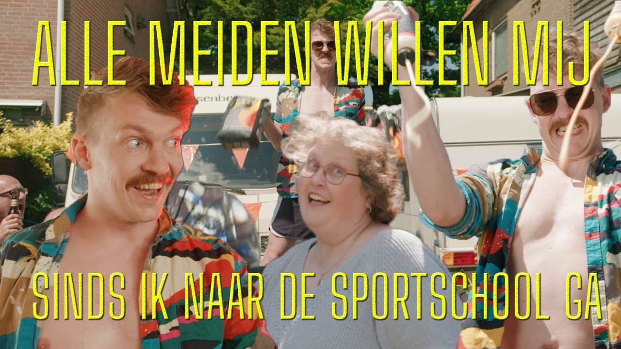 ALLE MEIDEN WILLEN MIJ SINDS IK NAAR DE SPORTSCHOOL GA - POSTIE (super offici&euml;le videoclip)