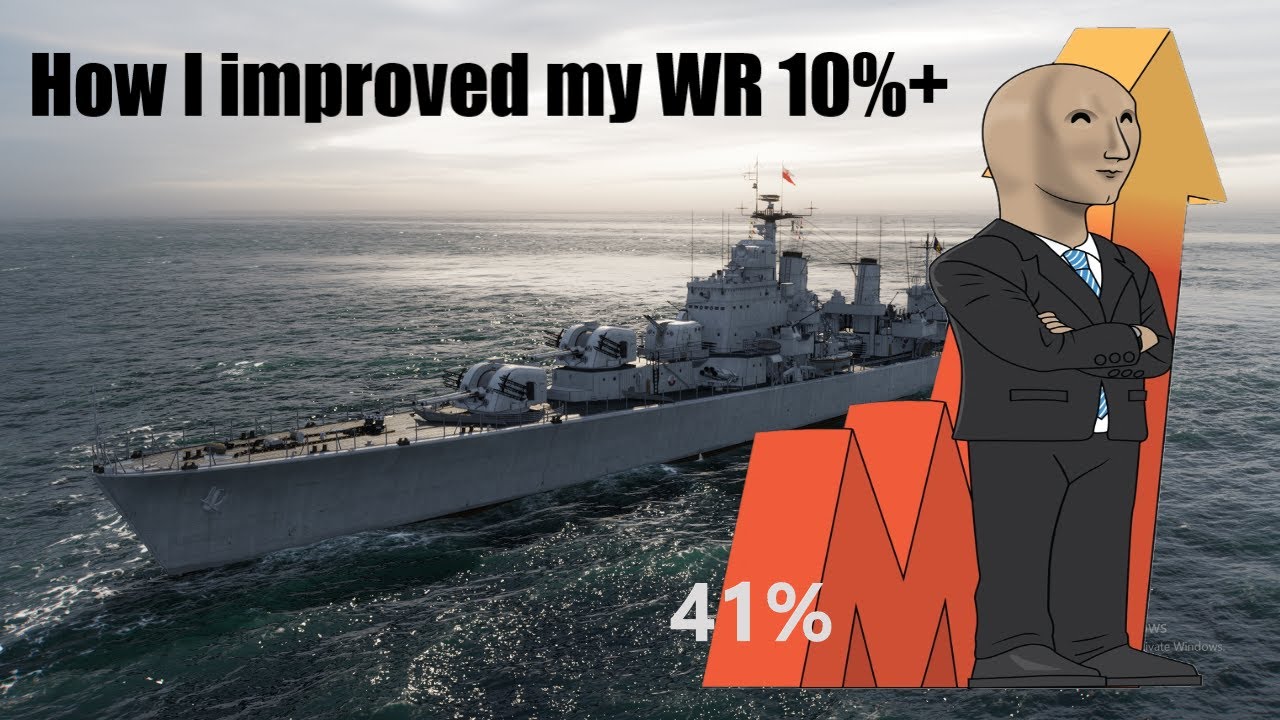 World of Warships - Tips, How I improved my Win Rate 10%+
