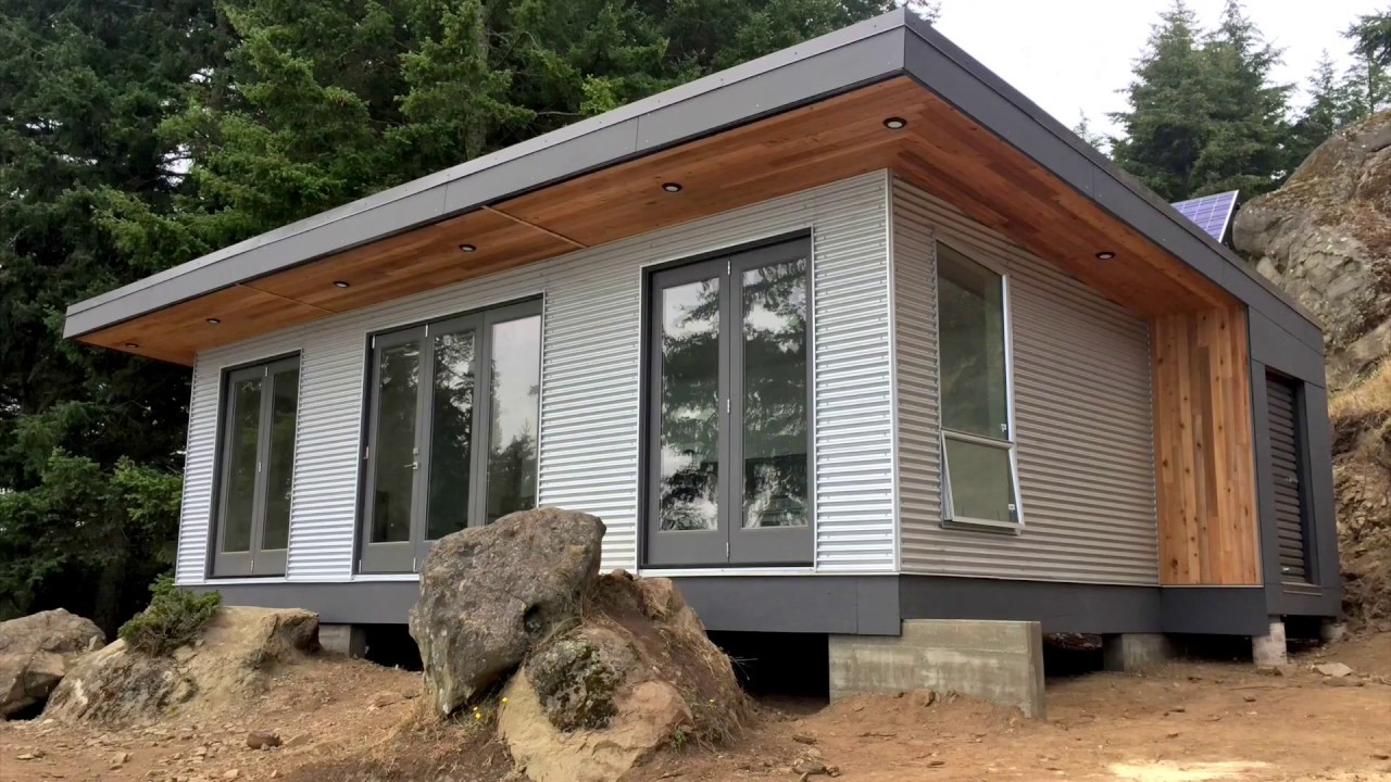 Building Off-Grid: Desolation Sound Modular Cabin