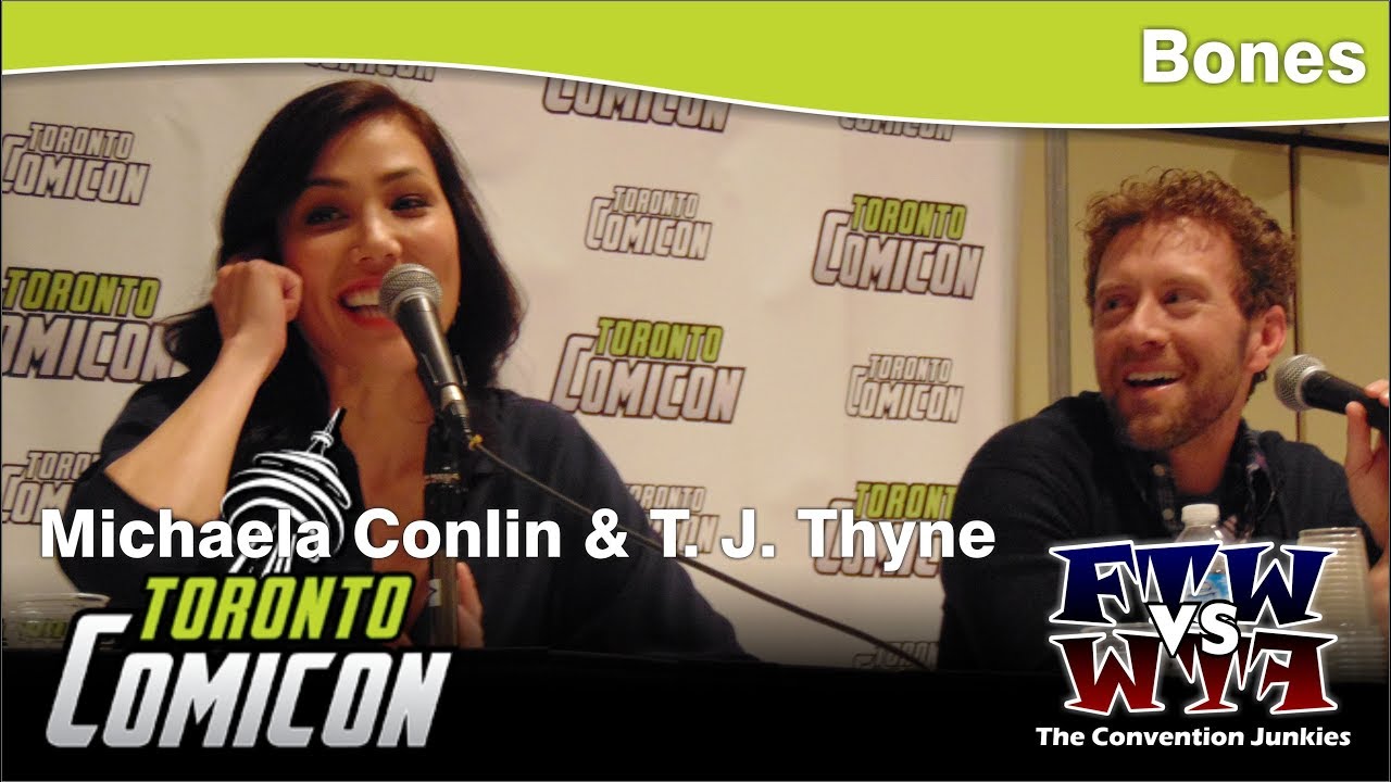 Bones - T. J. Thyne & Michaela Conlin - Toronto ComiCon - Полная панель