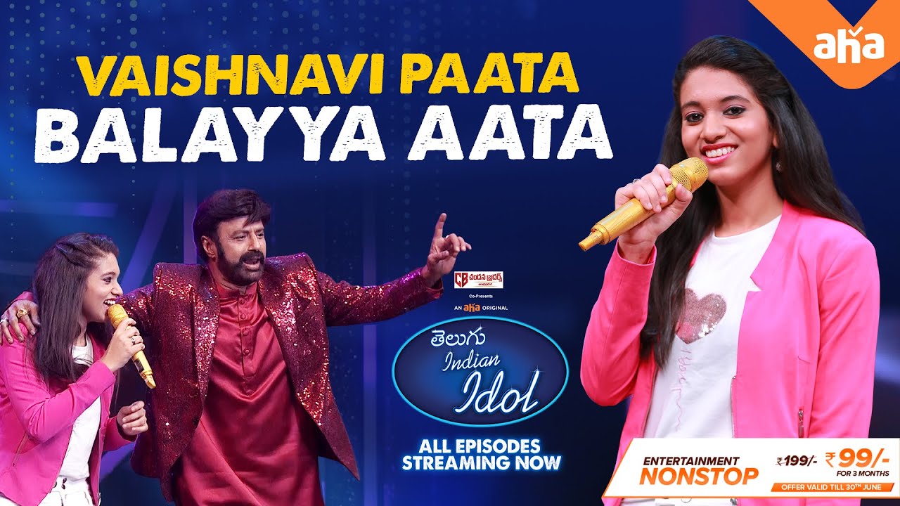 Balayya shakes his leg on Telugu Indian Idol stage | Season 1, All Episodes Streaming Now
