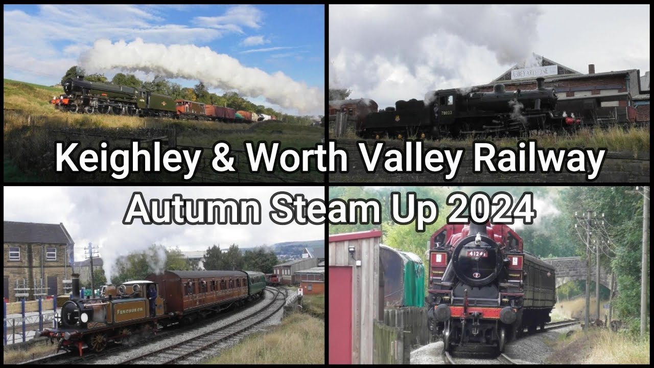 Keighley & Worth Valley Railway Autumn Steam Up 2024