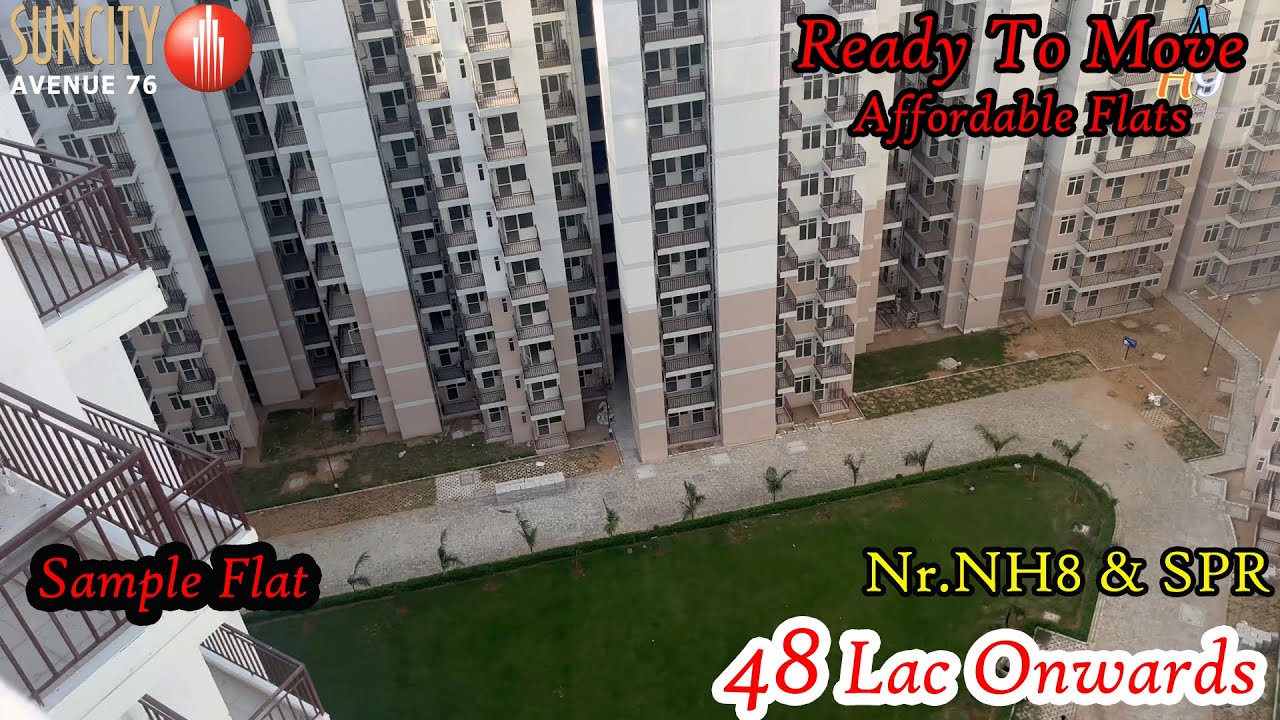 Suncity Avenue 76 Gurgaon | Sample Flat & Construction Update | Suncity Avenue Sec 76 GuruGram