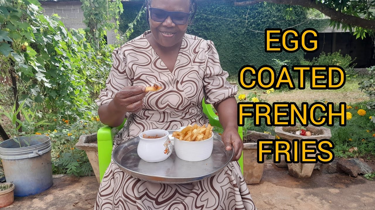 Crispy Egg-Coated Fries & Tomato Soup Magic in an African Village!
