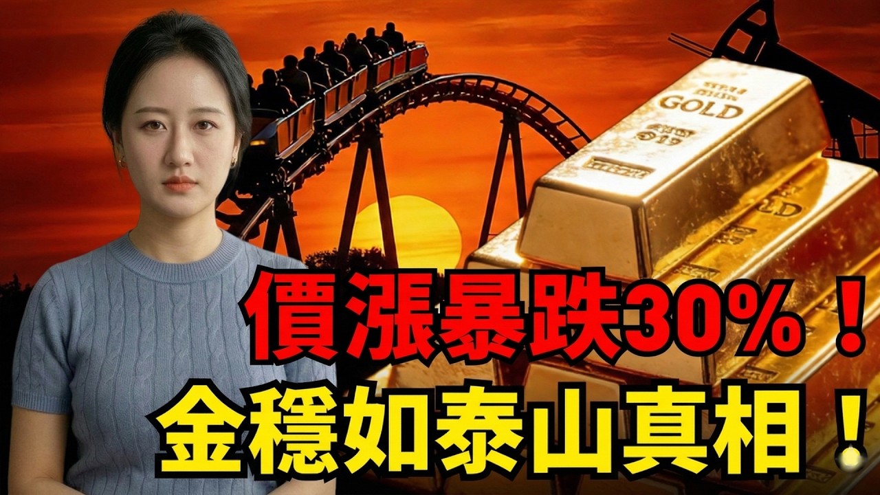特朗普TACO引發市場瘋狂！國際油價史詩巨震！避險消退美股黑翻紅，黃金為何穩如泰山？金價結構性多頭底層邏輯全拆解！ #黃金價格#川普#國際油價#美聯儲#國際金價#黃金#黃金交易#靜姐觀察