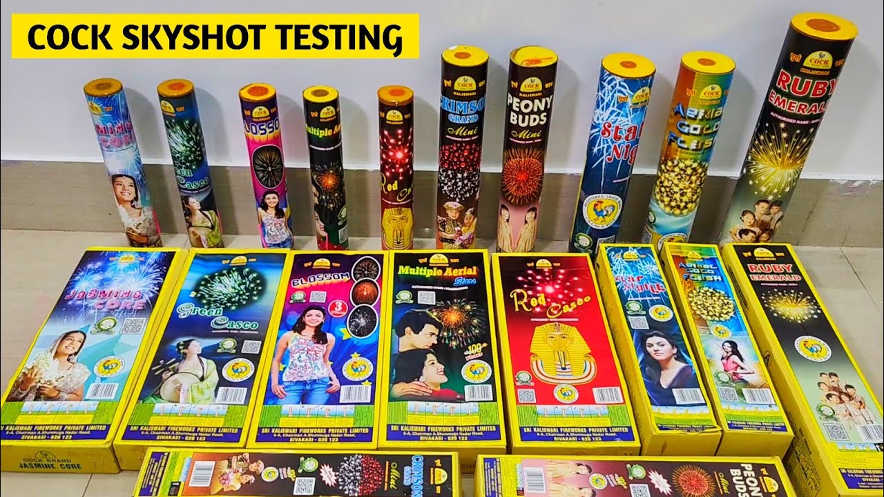 Testing Different Types of Cock Skyshot | Cock Different Types Skyshot Testing