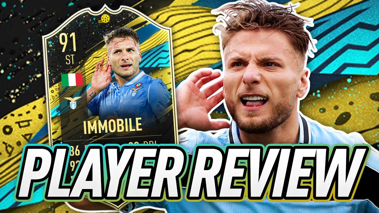 CIRUZZO! 😁 91 TOTW MOMENTS IMMOBILE PLAYER REVIEW! - FIFA 20 Ultimate Team