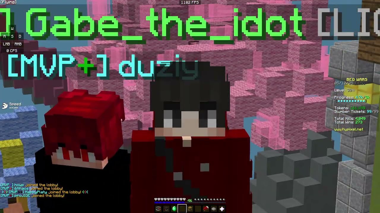 WE'RE SO BAD (bedwars #1 with duziy)