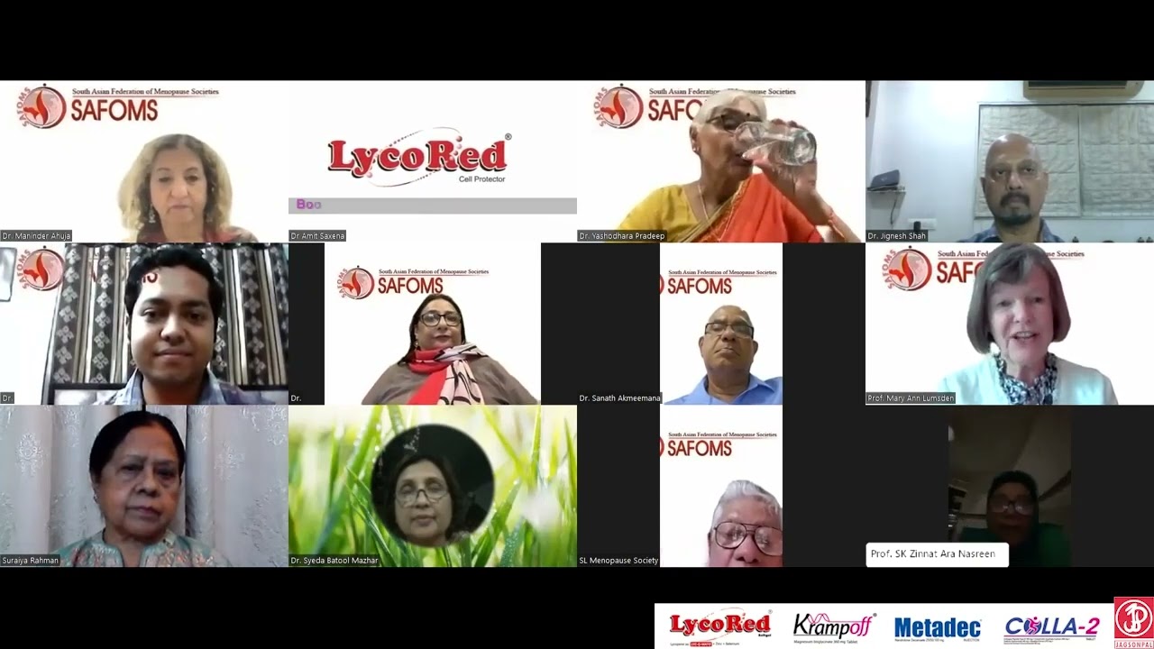 Osteoporosis and Sarcopenia- SAFOMS webseries QoL issues on MRS