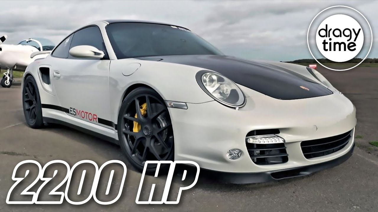 2200 HP Porsche 997 ES2XXX | Extreme fast acceleration from 0-391 Km/h (243 mph) 