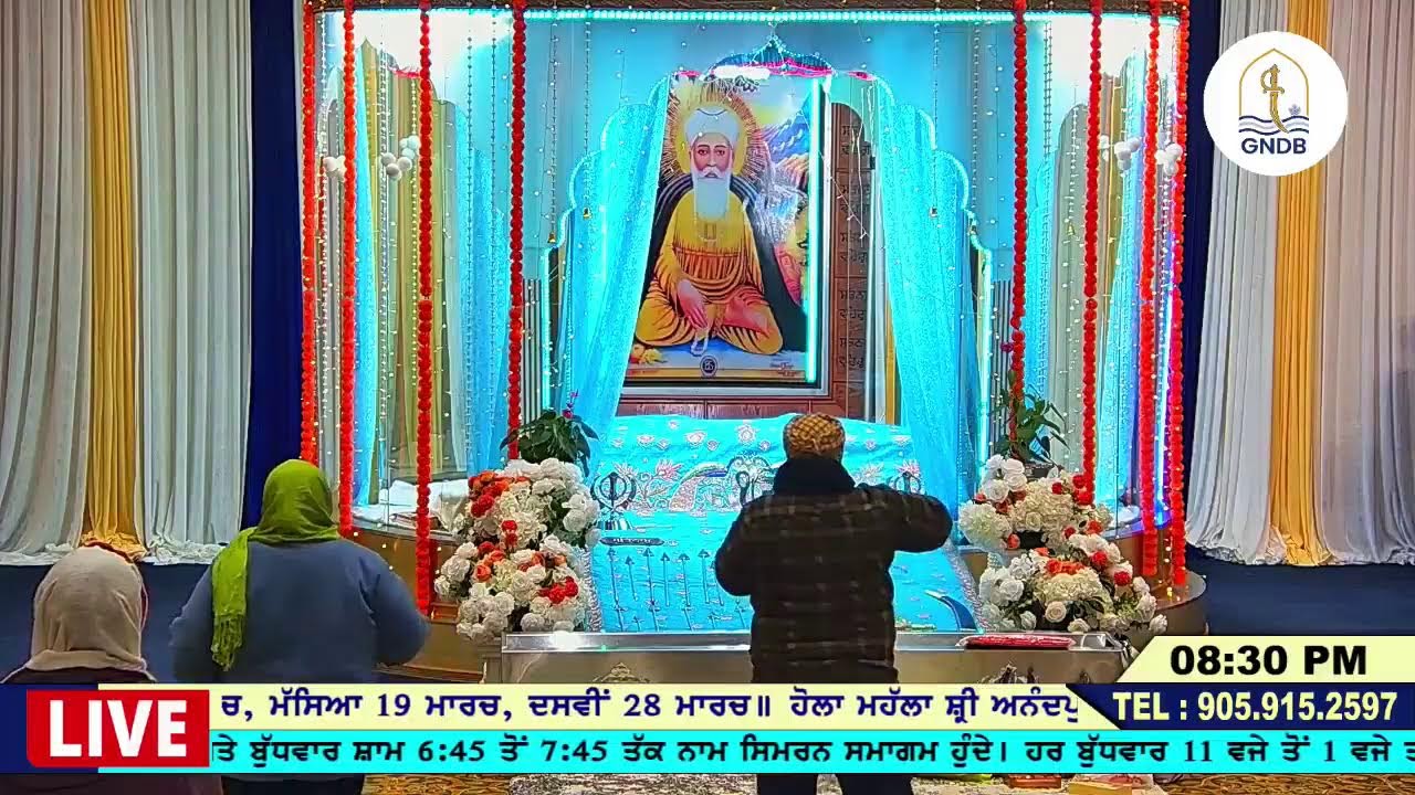 Guru Nanak Darbar Gore Road Brampton - Live
