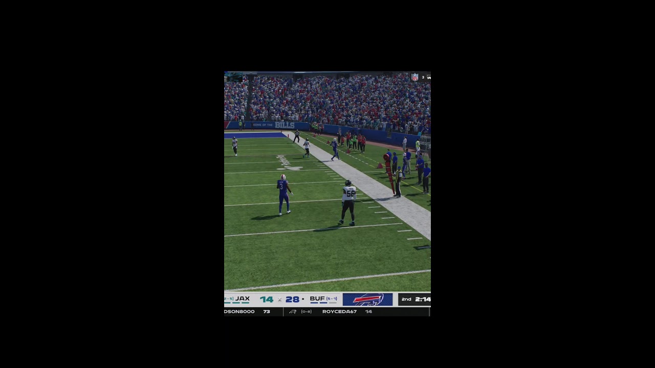 Madden money lg week 8 Jags vs Bills