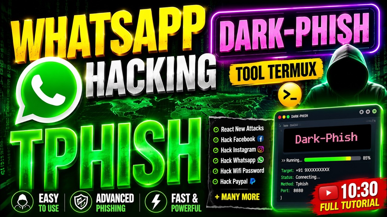 WhatsApp Hacking Explained? 😱 DARK PHISH Reality & Cyber Security Awareness