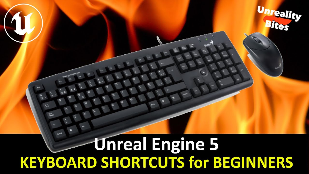 Unreal Engine 5 - Keyboard Shortcuts for Beginners