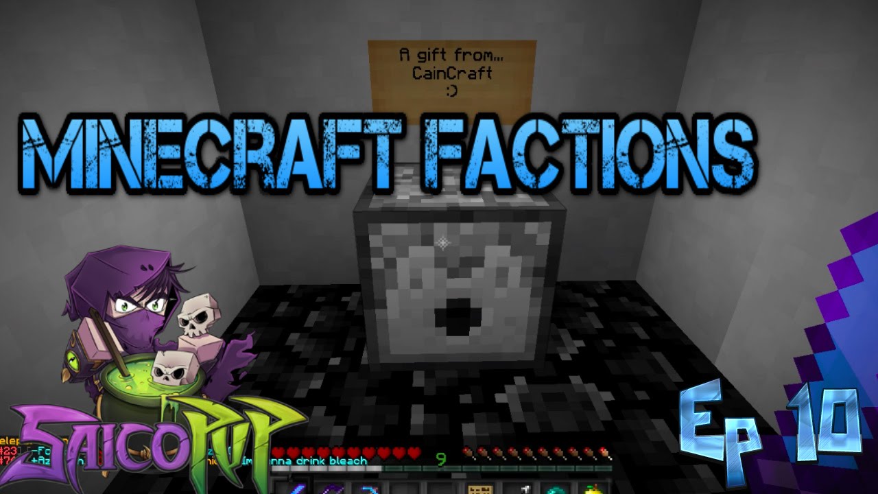 Minecraft Factions SaicoPVP Ep 10- Im Going Away & Giveaway Announced
